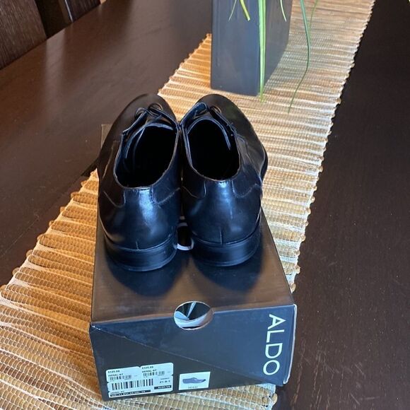 NWOT Aldo black leather oxfords size 11 - Picture 3 of 5